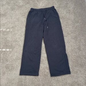 GARAGE wide leg sweatpants